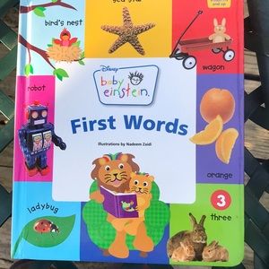 Baby Einstein book of First Words Ages 9 months & up